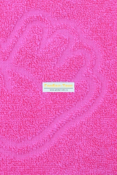 фото Полотенце "Ручки" (34х60, 400 гр, ярко-розовый) №БРТ-34-60BS-105 (1П/302)
